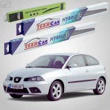 Cumpara ieftin Ștergătoare Seat Ibiza 6L1 2001-2006 | Set Față și Spate Hibrid &ndash; TeamCar&reg;