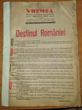 revista vremea decembrie 1940-destinul romaniei-istoria tinuturilor romane