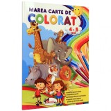 Cumpara ieftin Marea carte de colorat 4-5 ani