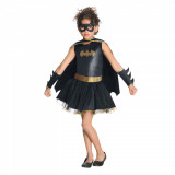 Costum Batman Girl Deluxe , Batgirl, DC pentru fete 110 - 120 cm 5-7 ani