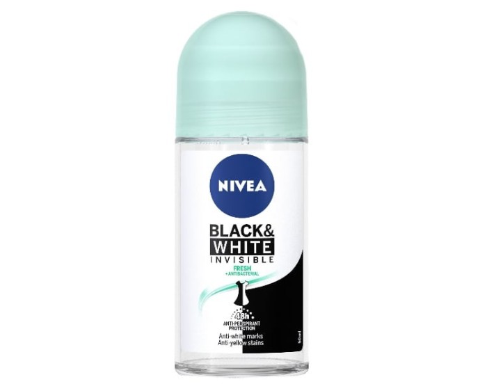 Deodorant roll-on Nivea Invisible Black&amp;White Fresh, 50ml