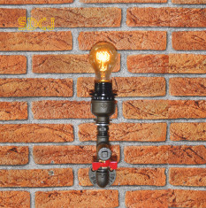 lampa aplica mica steampunkdesigncj, lampa steampunk, corp de iluminat foto