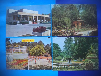 HOPCT LOT 2362 BUZIAS -JUD TIMIS -4 CARTI POSTALE-CIRCULATE foto