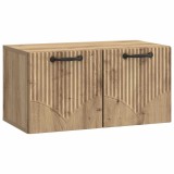 vidaXL Oglindă TV montată pe perete Stejar Artizanal 59,5 x 31 x 30 cm 899054