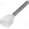 Terminal cu compresie, cablu 0.5mm2, cositorit, WEIDMULLER, 9037400000 H0,5/18D ZH W, T235280