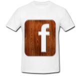 Cumpara ieftin Tricou &quot; Facebook maro &quot;