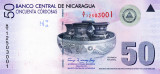 Nicaragua 50 Cordobas 2007 aUNC, clasor A1