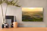 Tablou Canvas Landscape Răsărit peste Coline Multicolor, 39 x 26 cm, CMCLASS