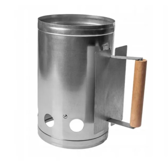 LUND Cos aprindere carbune gratar, otel zincat, 27.5x27x17cm