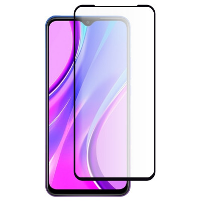 Folie de Sticla 5D XIAOMI Redmi Note 9 (Negru) Case Friendly Roar foto