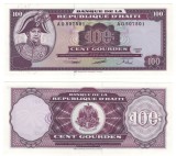 HAITI █ bancnota █ 100 Gourdes █ 1991 █ P-258a █ UNC █ necirculata