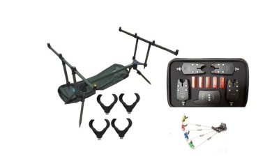 Rod pod echipat cu senzori+ statie si 4 swingere cu led foto