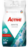 Detergent pudra pentru rufe albe Active, sac 2.7kg, 36 spalari