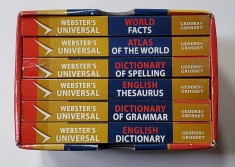 WEBSTER &amp;#039;S UNIVERSAL STUDY LIBRARY , 6 BOOK , OVER 1400 PAGES , 2008 foto