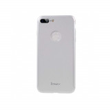 Husa Apple iPhone 7 Plus IPAKY Full Cover 360 Argintiu + Folie Cadou, Flippy