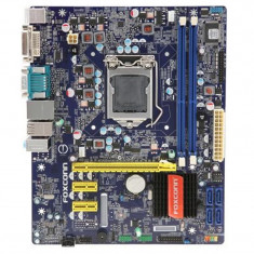 Placa de baza Foxconn H61MXV, LGA1155, Intel H61, 2nd Gen, 2x DDR3, 4x SATA II,... foto