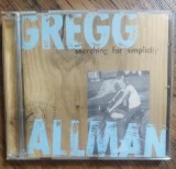 CD Gregg Allman &ndash; Searching For Simplicity