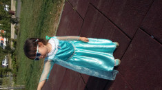 Rochie rochita printesa Elsa Frozen NOUA 4 sau 5 ani foto