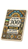 eSIM Ukraine 100GB 30Days Standard