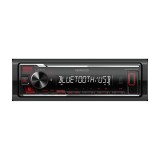 Player auto Kenwood KMM-BT209 1DIN rosu
