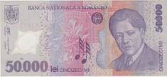 ROMANIA 50000 LEI 2001 aXF foto