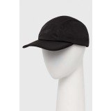 4F sapca culoarea negru, neted