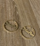 Cercei Aur 14k, 14 grame, Damă, Handmade