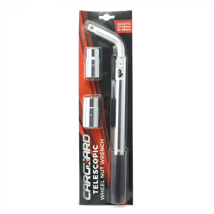 CARGUARD - Cheie de roată - telescopică 17/19 mm, 21/23 mm