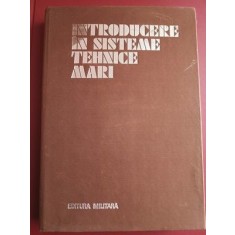 Introducere in sisteme tehnice mari