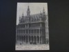 Carte Poștală Vintage Belgia - Bruxelles ,Piața Mare , Casa Regelui (datată 1905), Circulata, Printata