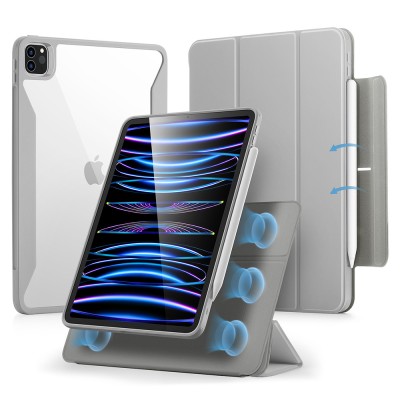 Husa tableta pentru ipad pro 11&amp;quot; 2021 / 2022 esr rebound hybrid, grey foto