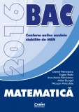 Bacalaureat 2016 - Matematică