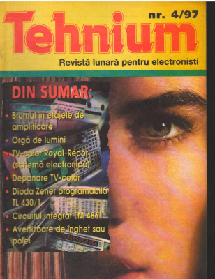 C10417 - REVISTA TEHNIUM, 4/ 1997 foto