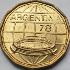 100 Pesos 1977 Argentina, CM Fotbal Argentina 1978, km#77