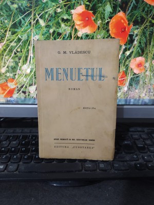 G. M. Vlădescu, menuetul, ediția IV-a, editura Cugetarea, București c. 1935, 194 foto