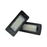 Cumpara ieftin Set 2 lampi numar led canbus 6000k pentru Audi A1 A4 A5 A6 A7 Q5 Q7 TT