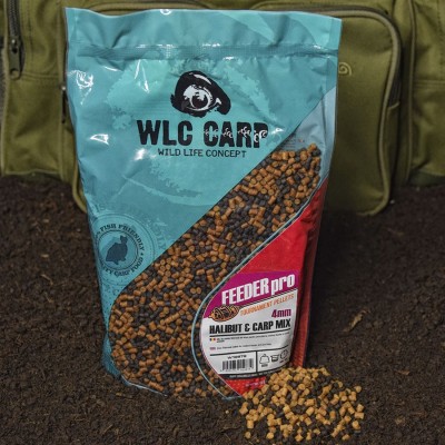 Pelete WLC, Halibut Crap Mix, 4mm, 800g foto