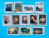 URSS Artă Plastică Tablouri &amp; Pictură Universală Galeria Tretiakov &amp; Muzeul Ermitaj - Ștampilate - Oref1