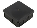Carcasă SIMET 35418707 pentru perete 90x90x37mm - cutie conexiuni compactă