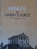 MANUAL DE LIMBI CLASICE PENTRU SEMINARIILE TEOLOGICE ANULIV-COLECTIV-338119