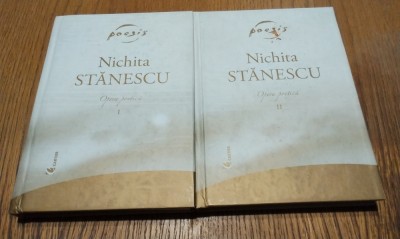 NICHITA STANESCU - Opera Poetica - 2 Vol.- Editura Cartier, 2005, 256+256 p. foto