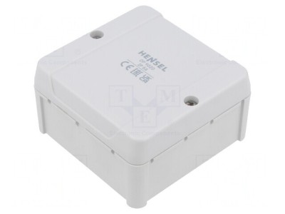 Cutie de conexiuni IP54 gri 88x88x49mm foto