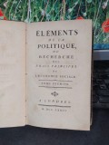 Elements de la Politique ou recherche des vrai principes de l&#039;economie 1773 105