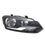 Far VW Polo (6R) Cross, Blue Motion, Blue GT 05.2014-, Polo 6R 08.2009-04.2014 Hella partea Dreapta, tip bec H7+H7
