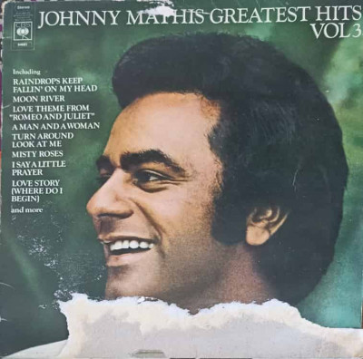 Disc vinil, LP. Greatest Hits Vol. 3-Johnny Mathis foto