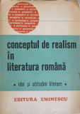 CONCEPTUL DE REALISM IN LITERATURA ROMANA. IDEI SI ATITUDINI LITERARE-AL. SANDULEANU, MARCEL DUTA, ADRIANA MITES