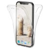 Husa iPhone XS Max, Full 360&deg;, Fata+Spate, Silicon Transparent, Antishock, Anti-amprenta, Carcasa Protectie Completa