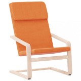 Cumpara ieftin Scaun de relaxare, galben inchis, material textil
