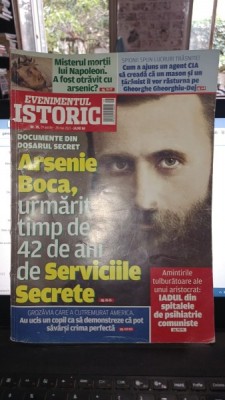 Evenimentul istoric Nr.38/2021 , Arsenie Boca , urmarit timp de 42 de ani de serviciile secrete foto