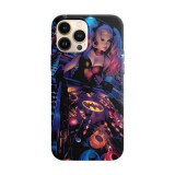 Husa compatibila cu Apple iPhone 14 model Harley Quinn, Silicon, TPU, Viceversa, Transparent, Carcasa